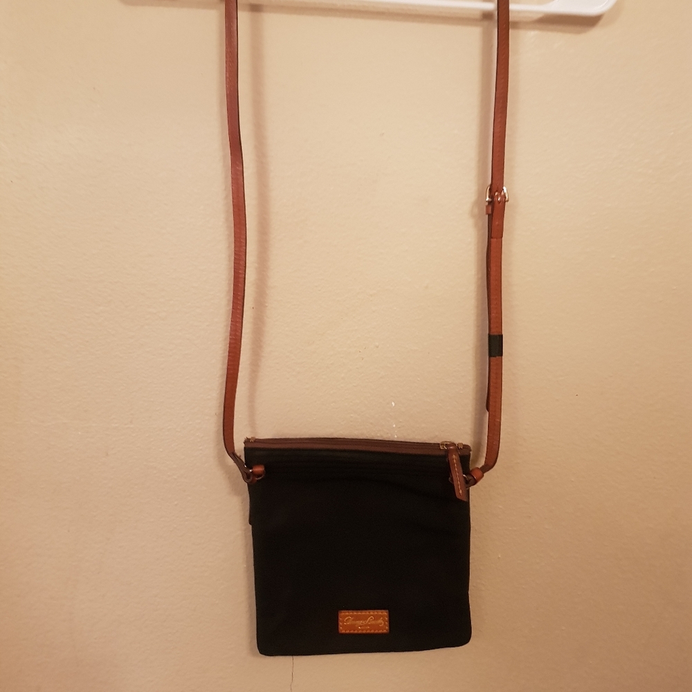 Donney Bourke triple zip black nylon